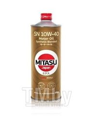 Моторное масло полусинтетическое MITASU 10W40 1L MOTOR OIL SN API SN ACEA A3 B4-08 MB 229.1 MJ122A1