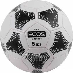 Мяч футбольный MOTION и насос FB139P (№5, 2-цвет., машин.сшивка, ПВХ) Ecos 998191