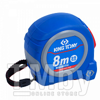 Рулетка измерительная KING TONY 8 м, магнитный крюк 79094-08M
