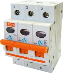 Выключатель нагрузки (мини-рубильник) ВН-32 3P 63A TDM SQ0211-0027