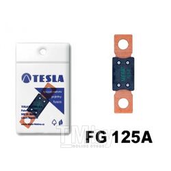 Предохранители MEGA 125A FG serie 32V DC (10 шт) TESLA FG00.125.010