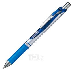 Ручка роллер "Energel BL77" 0,7 мм, пласт., серебрист/синий, стерж. синий Pentel BL77-CO