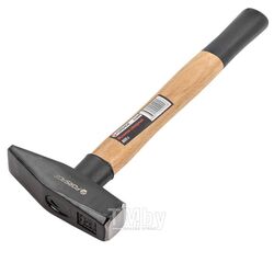 Молоток слесарный с деревянной ручкой и пластиковой защитой у основания (800г) Forsage F-822800