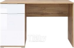 Письменный стол BMK Злата BIU/120 (дуб тахо/белый)