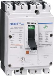 Выключатель автоматический Chint NM8-250S 160А 3P 50кА / 149477
