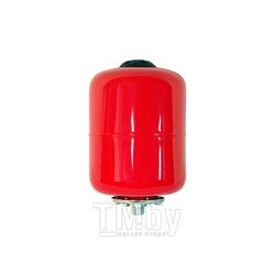 Красный Расширительный бак 8 л. для систем отопления. ТЕПЛОКС РБ-8
