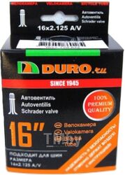 Камера для велосипеда Duro 16x2.125 A/V / DHB01003