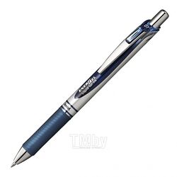 Ручка роллер "Energel BL77" 0,7 мм, пласт., серебрист/т.синий, стерж. т.синий Pentel BL77-CAX