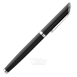 Ручка роллер "Shadow R" 0,7 мм, метал., черный/серебристый, стерж. синий UMA 0-8322 R