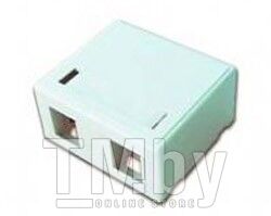 Сетевая розетка Cat.5e, RJ45 2 port сетевая розетка CablExpert Gembird NCAC-HS-SMB2