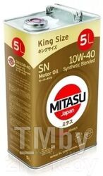 Моторное масло полусинтетическое MITASU 10W40 5L MOTOR OIL SN API SN ACEA A3 B4-08 MB 229.1 MJ122A5