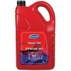 Трансмиссионное масло минеральное COMMA Gear Oil EP 80W90 (5L) API GL-5 EP80905L