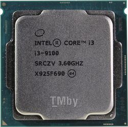 Процессор Intel Core i3-9100 (BOX) LGA1151v2 (4 ядра/4.2-3.6 ГГц/6 МБ/65W/UHD Graphics 630)