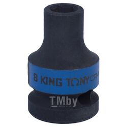 Головка торцевая ударная шестигранная KING TONY 1/2", 08 мм 453508M