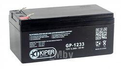 Аккумуляторная батарея Kiper GP-1233 F1 (12В/3.3 А·ч)