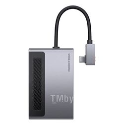 Концентратор Baseus Magic Multifunctional Type-C to USB 3.0+HDMI+microSD/SD+ jack 3.5 мм+TypeC PD се