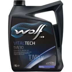 Моторное масло (PN 8300011) VitalTech 5W-30 5 л Wolf 14115/5