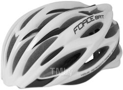 Защитный шлем FORCE Bat / 902956-F (S/M, белый/черный)
