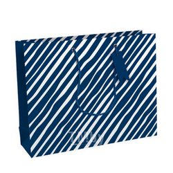 Пакет бумажный подарочный 37,3*11,8*27,5 см "Men in blue" Rhodia 30618-6C