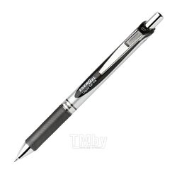 Ручка роллер "Energel BL77" 0,7 мм, пласт., серебрист/черный, стерж. черный Pentel BL77-AO