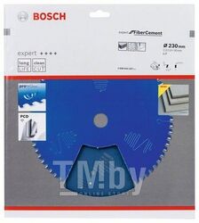 Диск пильный 230х30/25,4 мм 6 зуб. по гипсокартону EXPERT FOR FIBERCEMENT BOSCH (переменный зуб)