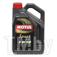 Моторное масло MOTUL SPORT 5W50 (5L) 102716