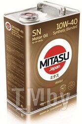 Моторное масло полусинтетическое MITASU 10W40 4L MOTOR OIL SN API SN ACEA A3 B4-08 MB 229.1 MJ122A4