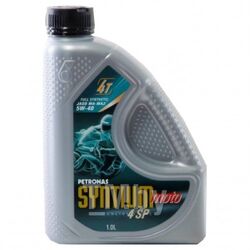 Моторное масло синтетическое SYNTIUM MOTO 4SP 5W40 1L API SL JASO MA-MA2 18261619