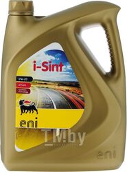 Масло моторное синтетическое 5л -для легковых автомобилей API: SN RC (Resource Conserving), ILSAC GF-5 (уп.-4шт) ENI ENI 0W20 I-SINT/5