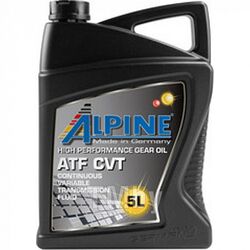 Трансмиссионное масло ALPINE ATF CVT / 0101612 (5л)