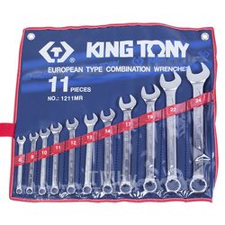 Набор комбинированных ключей KING TONY 8-24 мм, 11 предметов 1211MR