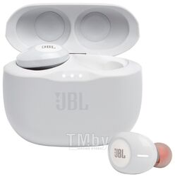 Беспроводные наушники с микрофоном JBL Tune 125 TWS, WHITE