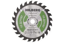 Диск пильный Hilberg серия Industrial Дерево 180x24Тx20/16 mm HW180