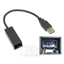USB-переходник Incar Toyota, Mitsubishi для подключения магнитолы к штатному разъему USB TY-FC103
