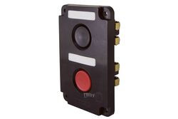 Пост кнопочный ПКЕ 112-2 У3, красная и черная кнопки, IP40 TDM SQ0742-0012