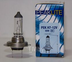 Лампа галогеновая H7 Standard PEAKLITE 7121