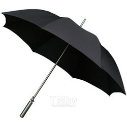 Зонт-трость полуавтомат. 120 см. ручка метал. "GP-55-8120" черный Impliva