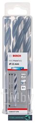 Сверло спиральное Bosch HSS PointTeQ 11,0мм DIN 338 (135 град.) по металлу (5 шт.) 2.608.577.278 BOSCH