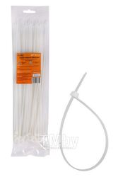 Стяжки (хомуты) кабельные AIRLINE 3,6x300 мм, пластиковые, белые, 100 шт ACTN10