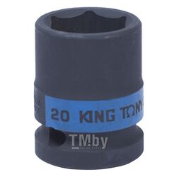 Головка торцевая ударная шестигранная KING TONY 1/2", 20 мм 453520M