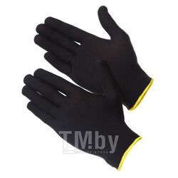 Перчатки нейлоновые черного цвета без покрытия (размер 9 (L)) GWARD Touch Black NP1001-Black-L