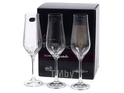 Набор бокалов для шампанского стеклянных "Tulipa optic" 6 шт. 170 мл Crystalex
