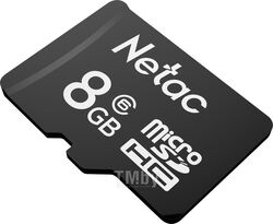 Карта памяти MicroSDHC 8GB C10 Netac P500 Standard технол. упаковка 50 штук