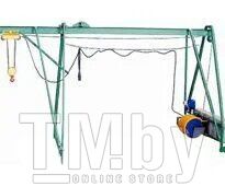 Мини-кран строительный TOR KM 300/500 кг 60/30 м с поворотной стрелой и электролебедкой (380В)