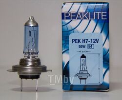 Лампа галогеновая H7 Super White PEAKLITE 7121W