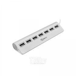 Разветвитель USB 2.0 SBOX 7*USB H-207 Silver [H-207]