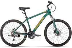 Велосипед Forward Hardi 26 2.0 2022 / RBK22FW26304 (зеленый матовый/оранжевый)