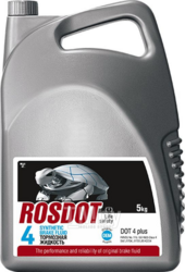 Тормозная жидкость ROSDOT 4, в п/э кан. 5кг 430101905