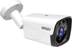 Камера видеонаблюдения IP 4.0Mp, 3.6mm,пуля,IR 30м,IP66,мет Ginzzu HIB-4301A
