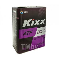 Трансмиссионное масло KIXX ATF DX-III 4L IIIFord MERCONAllison C4 (0979) Ж банка L250944TR1
